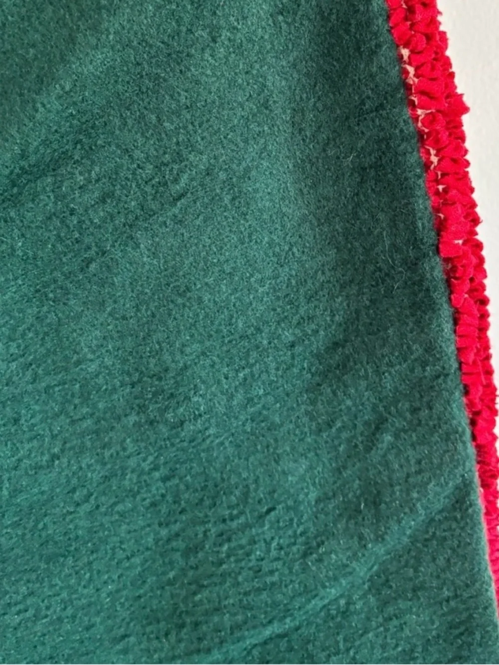 Giant Hooked Wool Christmas Stocking Whimsical Snowman 3 Feet Long